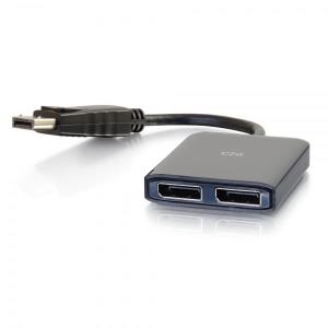 DisplayPort 1.2 to Dual DisplayPort MST Hub