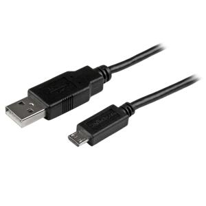 Long Mobile Charge Sync USB To Slim Micro USB Cable For Smartphones And Tablets - 24/30 Awg -3m