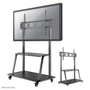 Mobile Flat Screen Floor Stand Trolley (ns-m4000black)