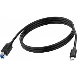 USB-c To USB-3.0b Cable 2m Black