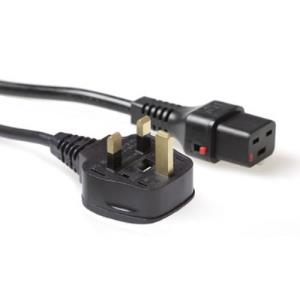 Connection Cable - 230v Uk Plug - C19 Lockable